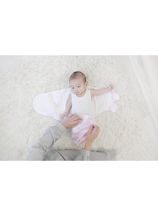 BaeBae Goods Swaddle Blanket, Adjustable Infant Baby Swaddling Wrap Set of 4, Baby Swaddling Wrap Blankets for Boys and Girls Made in Soft Cotton, (0-3 Months) - Image 5